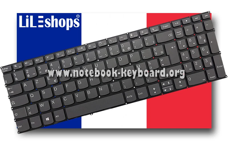 Clavier Français Original Pour Lenovo V15 G4-IAN 82YW / G4-IRU 83A1 83CC - Photo 1/1
