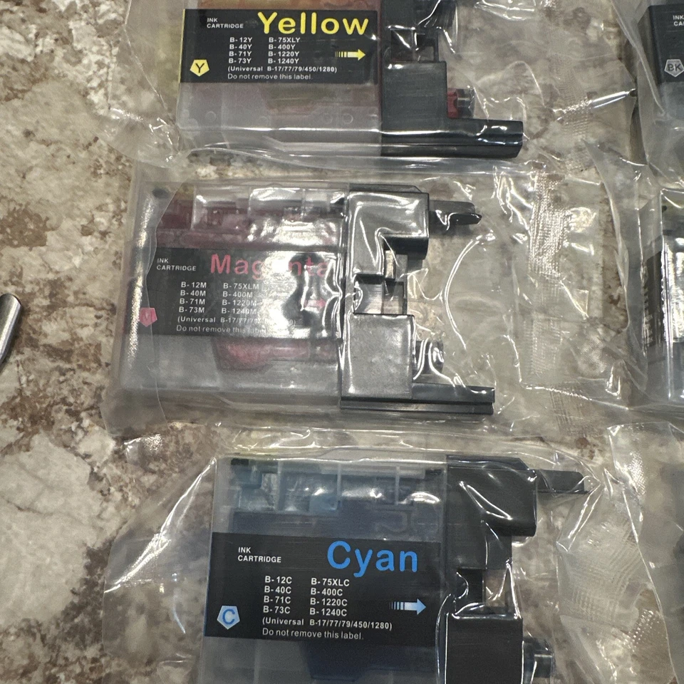 Brother Ink Cartridge Multipack For LC71 LC75 LC79 MFC-J425W J430W J435W Lot - Image 3 of 3
