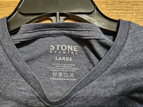 STONE BREWING Mujer Camiseta Grande Gris - Imagen 3 de 4