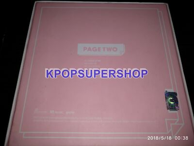 Twice 2nd Mini Album Page Two Pink Version Autographed Signed CD