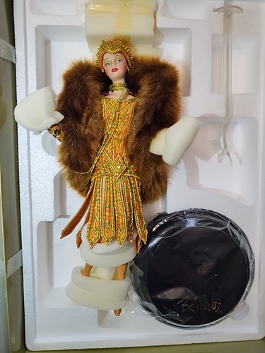 Vintage Bob Mackie Barbie The Charleston Celebration of Dance Porcelain Doll - Picture 7 of 22