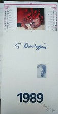 GUERRINO BARDEGGIA calendario 1989 con dedica e 12 tavole