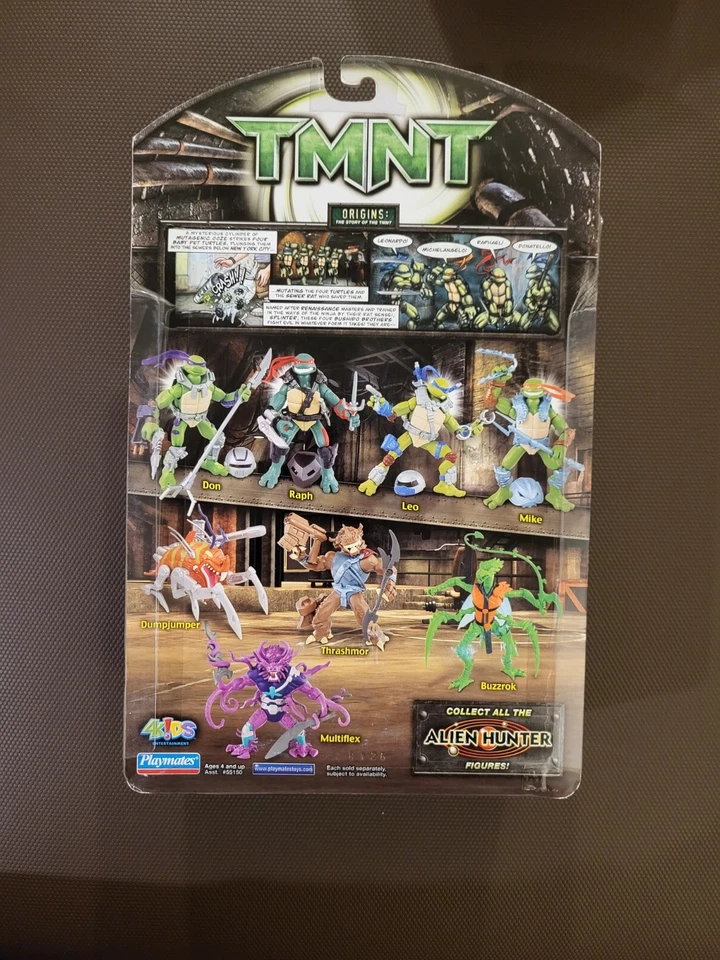 Thrashmor Alien Hunter 2007 TEENAGE MUTANT NINJA TURTLES TMNT Playmates NUEVO Foto 2 de 2