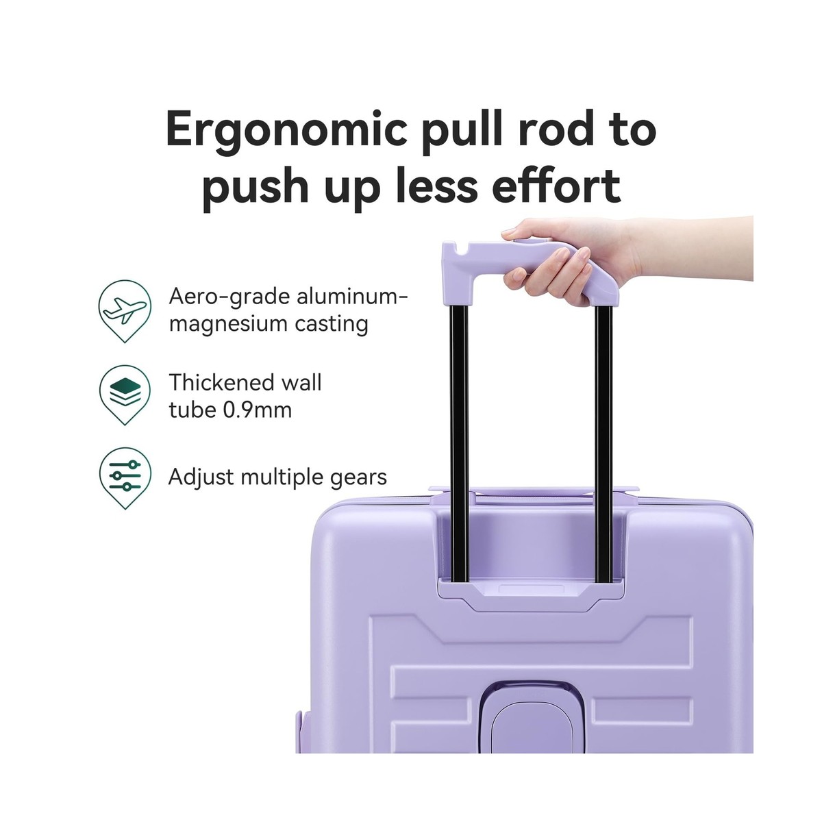 ROAMING 20 Inch Carry On Luggage Expandable Front Opening Rolling