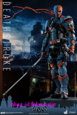 ゲームキャラクター Hot Toys 1/6 Deathstroke Batman Arkham Hot Toys 1/6 VGM30-Batman:Arkham Origins Deathstroke Actiaon
