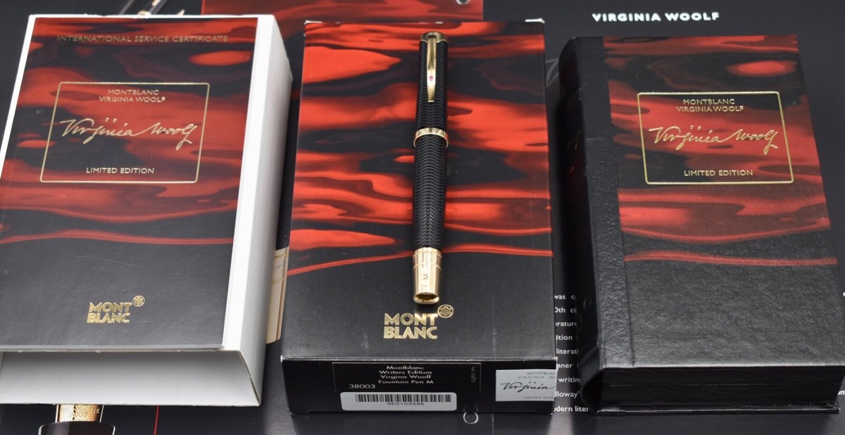 MONT BLANC モンブラン 2006 ヴァージニア・ウルフ ボールペン 中古)MONTBLANC モンブラン ボールペン 作家シリーズ2006