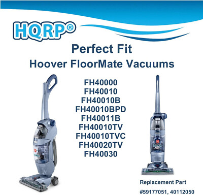 2-Pack HQRP Washable Filters For Hoover SpinScrub 500 & FH40010/FH40030 Carpet Cleaners