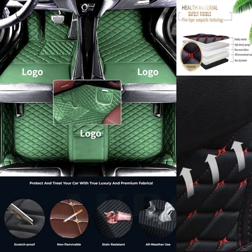 For Mini Car Floor Mats Luxury Carpets Auto Liners Waterproof All Models Pockets - Picture 6 of 37