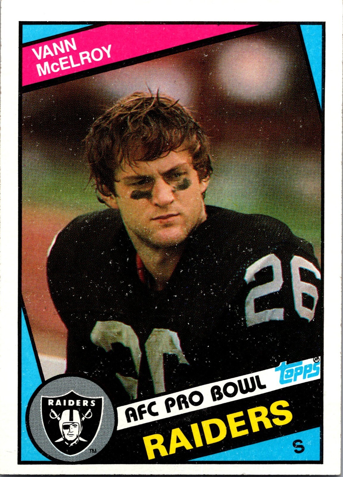 1984 Topps - #113 Vann McElroy (RC)
