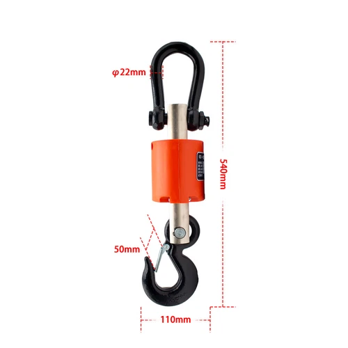 Wireless Digital Electronic Hanging Crane Scale with 200M Remote Control Handle - Foto 5 di 6
