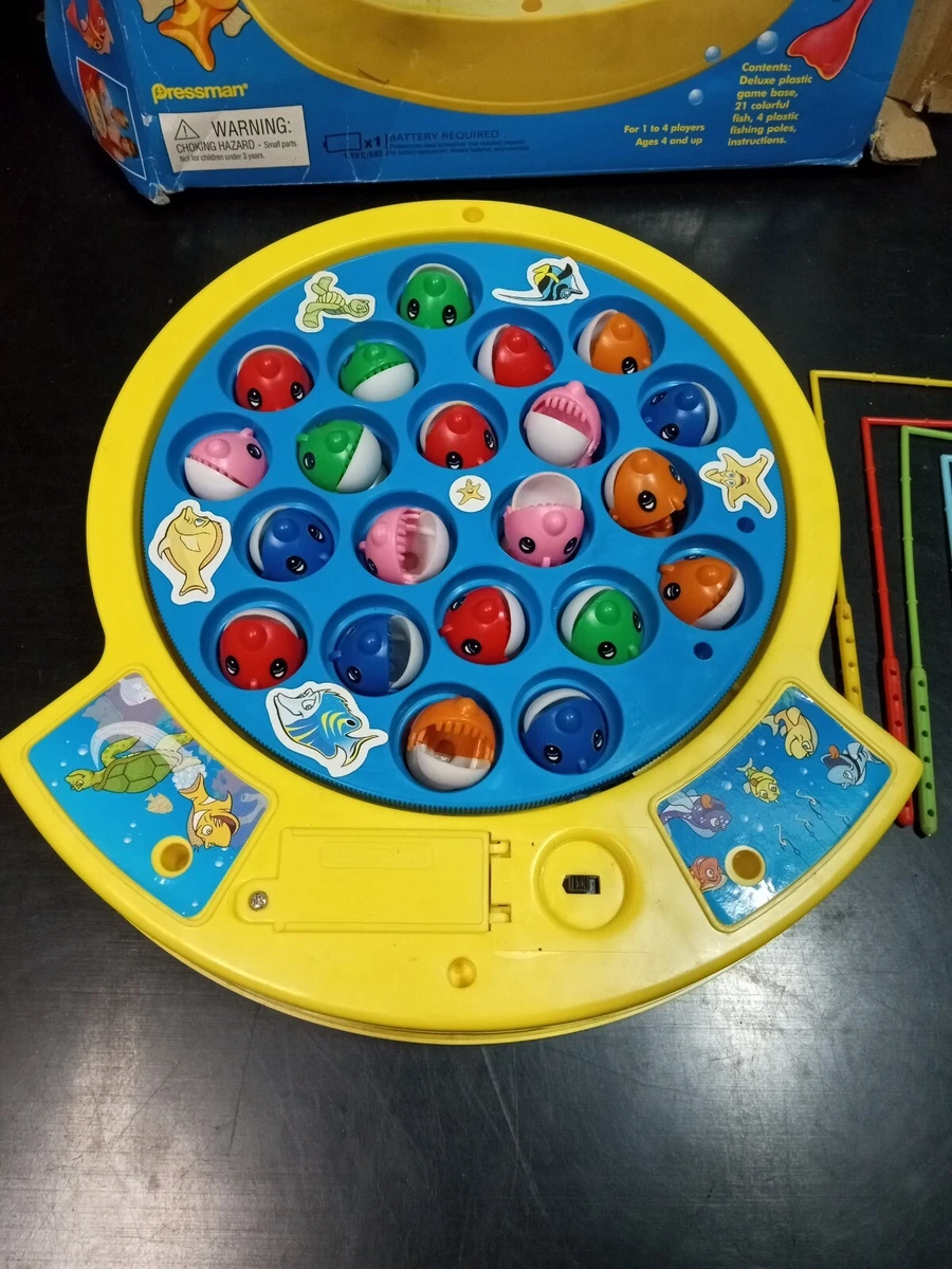 Vintage Lets Go Fishing Game Pressman Games The Original Fast, lets go fishing