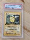 1999 Pokemon Jungle 1st Edition Pikachu W Stamp Duelist Promo PSA 9 Mint