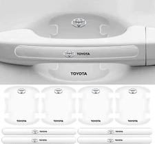 Japanese Car Door Handle Protector Silica Gel Set 8 Pcs for TOYOTA