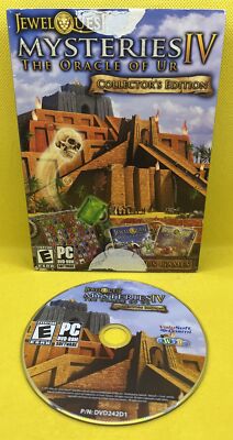 Jewel Quest Mysteries IV: The Oracle of Ur (PC DVD-ROM, 2012, Collector s Ed)