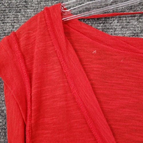 We The Free Tank Womens Red PS Petite Scoop Neck Sleeveless Cotton Blend Casual - Picture 7 of 10