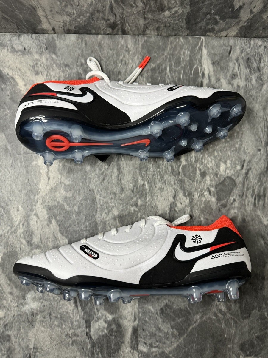 Nike Legend 10 Elite FG White Black Bright Crimson DV4328-100