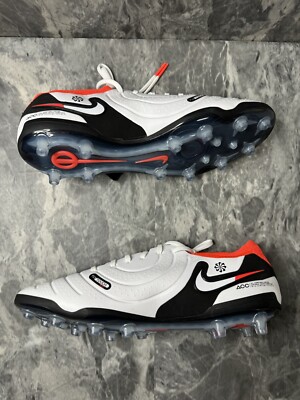 Nike Legend 10 Elite FG White Black Bright Crimson DV4328-100