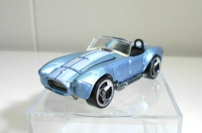 Vtg Hot Wheels SHELBY COBRA Convertible 1982 w/ Pop-Up Hood
