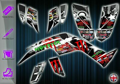 Quadzilla 450 Sport Aufkleber - Grafik Kit - Dinli Decals ATV Decals Triton