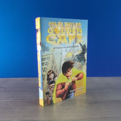 Miles Taylor and the Golden Cape HC Signed Robert Venditti