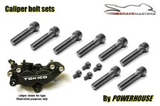 Suzuki GSF1250 Bandit K8 Bremssattel Vorne Edelstahl Gelenk Schrauben 2008