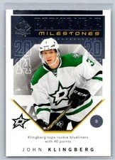 2018  SP Authentic #RYM-JK John Klingberg Dallas Stars Rookie Year Milestones