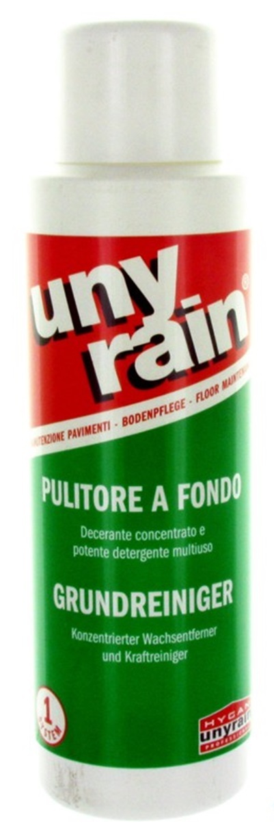 PULITORE A FONDO UNYRAIN 3x1lt - ottimo per pavimenti pvc e gomma SPED. GRATUITA