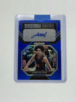 2023 Panini Prizm Draft Picks - College Penmanship Jared McCain  