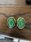 vintage costume jewelry clip on earrings