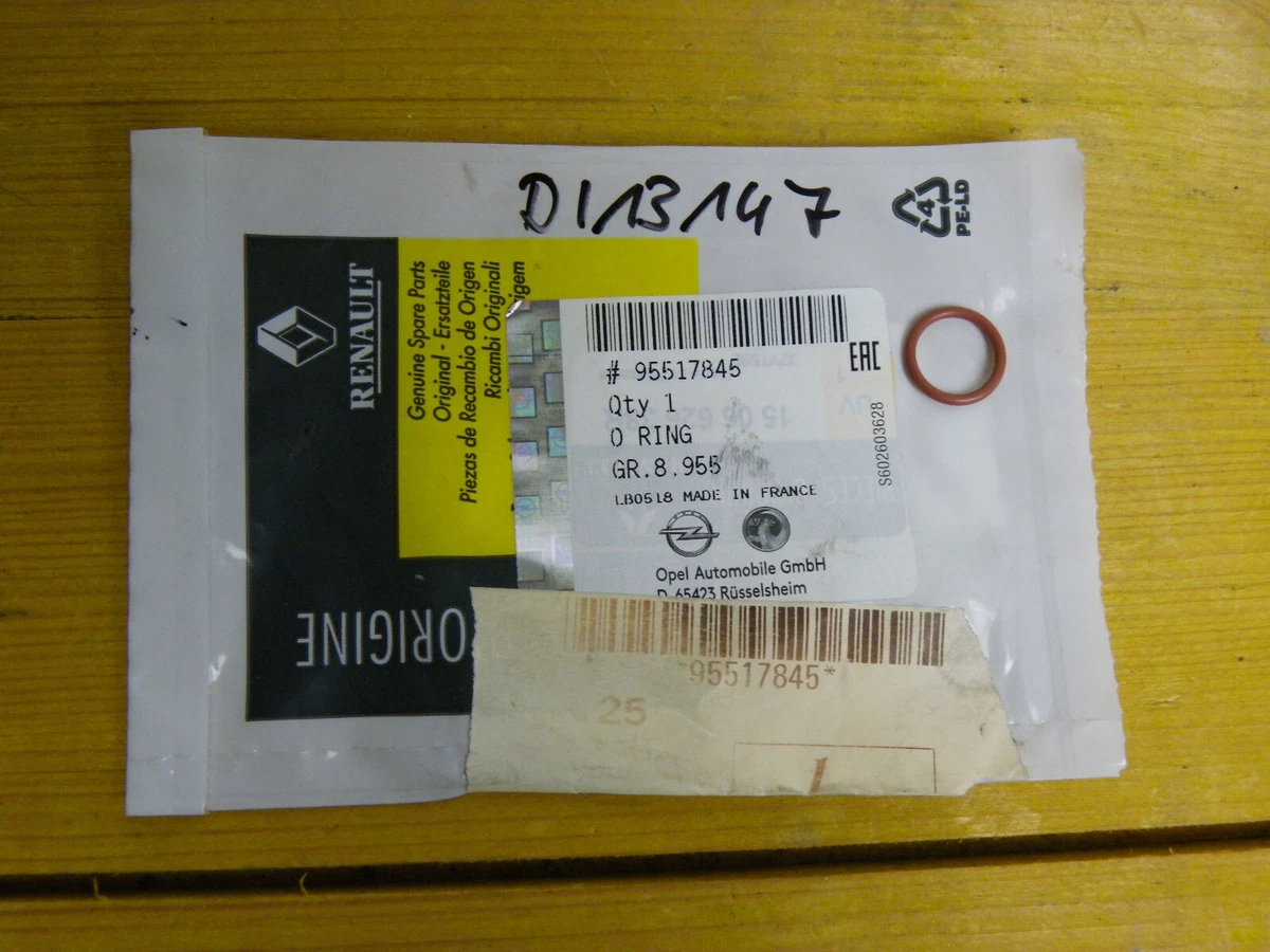 1x Original Opel Vivaro B O-Ring 95517845 Führung Ölmessstab 