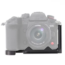 Vertical Shoot Quick Release Plate L Bracket for Panasonic LUMIX GH6 Camera Body