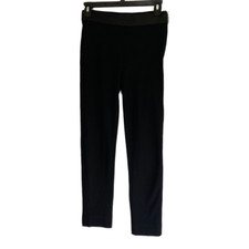 Everlane Size 2 high rise casual comfort career black leggings ankle pants 