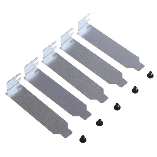 5pcs/lot 8cm Silver PCI Slot Cover PC Computer Case Dust Filter Blanking BoaBJO - Photo 7/11