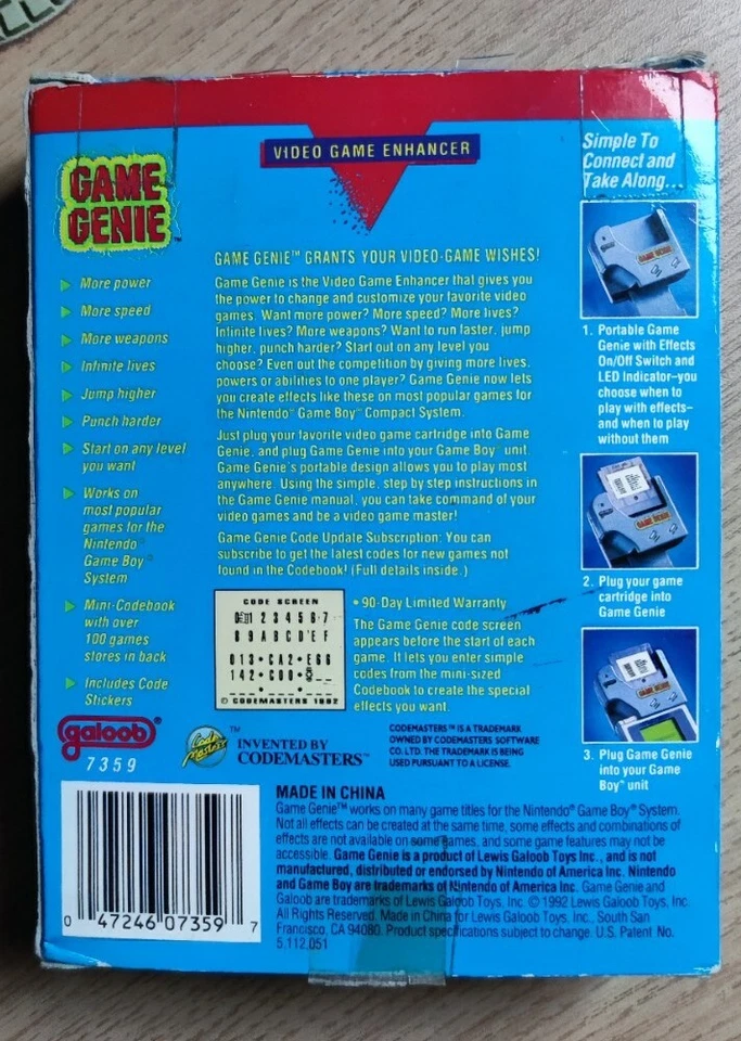 Gameboy Galoob Game Genie - Image 2 of 4