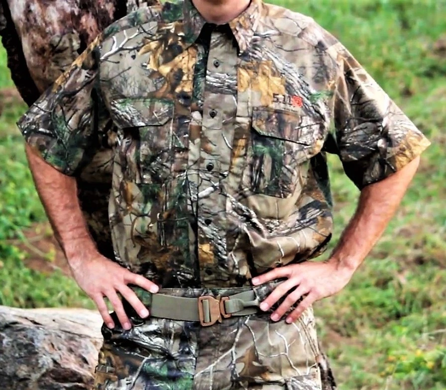 Men's Hatcher Pass Short Sleeve Camo Guide Shirt - Realtree