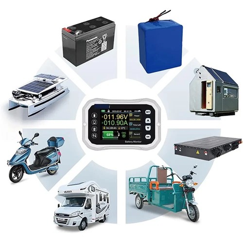 KH110F 120V 100A Inalámbrico Bluetooth RV Batería Monitor Voltaje Corriente Probador - Imagen 12 de 18