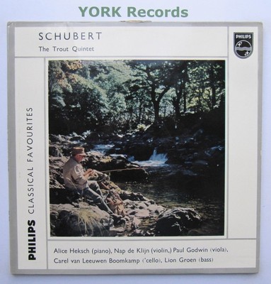 GBL 5543 - SCHUBERT - Trout Quintet HEKSCH / GODWIN / DE KLIJN - Ex LP Record