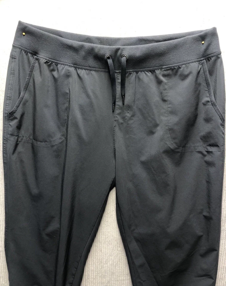 Joggers Atléticos Athleta Talla 14 Gris Bolsillos con Cordón Atletismo Deporte Foto 2 de 4