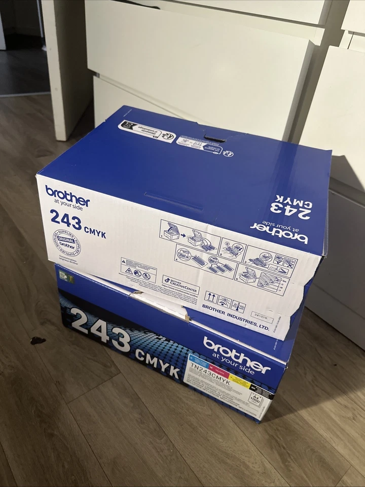 Brother TN243 Pack de 4 Cartouches de Toner ORIGINALEES - TN243CMYK - Photo 3/3