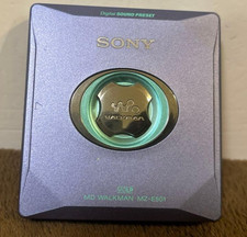 Sony MD Walkman MZ-E501 MiniDisc Player Portable Used Tested Working Japan