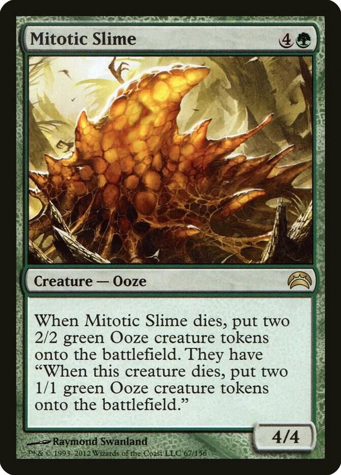 Mitotic Slime 67 Rare Planechase 2012 Magic: The Gathering LP