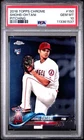 2018 Topps Chrome Baseball Shohei Ohtani Base RC #150 PSA 10
