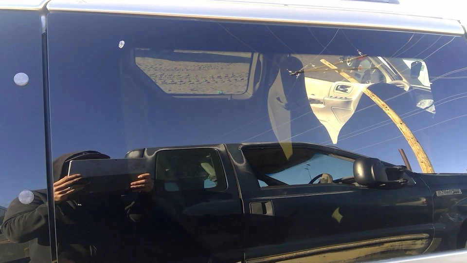 Ford Windstar 1999-2002 pasajero ventana trasera derecha puerta vidrio parte trasera OEM Foto 3 de 4