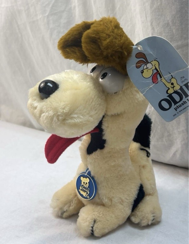 Dakin Odie Garfield Vintage Plush Stuffed Animal 1978 Small 6-14in 31-0186
