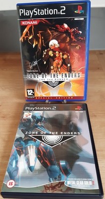 Sony PlayStation 2 Spiele Zone Of The Enders & ZOTE The 2nd Runner Plus Demo Ps2