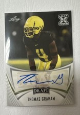 2021 Leaf Draft - Autographs Thomas Graham Jr. #BA-TG2 (AU, RC)