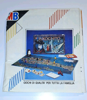 MB Booklet Depliant Spielekatalog Original Vintage