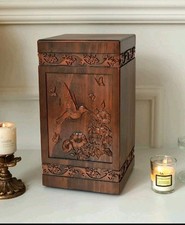 Wooden Urns for Human Ashes Adult Female,Cremation Urns for Women,Urn for Ash...
