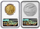 2026 W Walking Liberty Gold Coin &Silver Medal Set NGC SP70 FR W/OGP #379 — photo 2