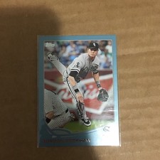 2013 Topps WALMART BLUE #215 Gordon Beckham CHICAGO WHITE SOX